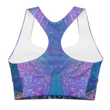 Load image into Gallery viewer, 'Stargate' Longline sports bra