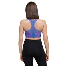 Load image into Gallery viewer, 'Stargate' Longline sports bra