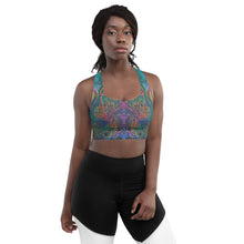 Load image into Gallery viewer, 'Sacred Feminine' Longline sports bra