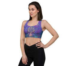 Load image into Gallery viewer, 'Stargate' Longline sports bra