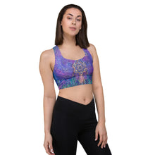 Load image into Gallery viewer, 'Stargate' Longline sports bra