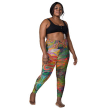 Load image into Gallery viewer, 'Pure medicine' Crossover leggings with pockets