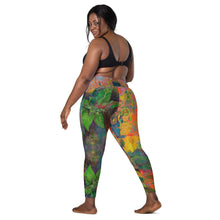 Load image into Gallery viewer, 'Pure medicine' Crossover leggings with pockets