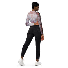 Load image into Gallery viewer, 'Pilgrimage' Recycled long-sleeve crop top