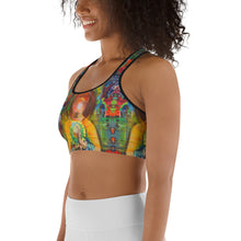 Load image into Gallery viewer, 'Inner Sun' Sports bra