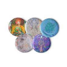 Load image into Gallery viewer, Set of pin buttons