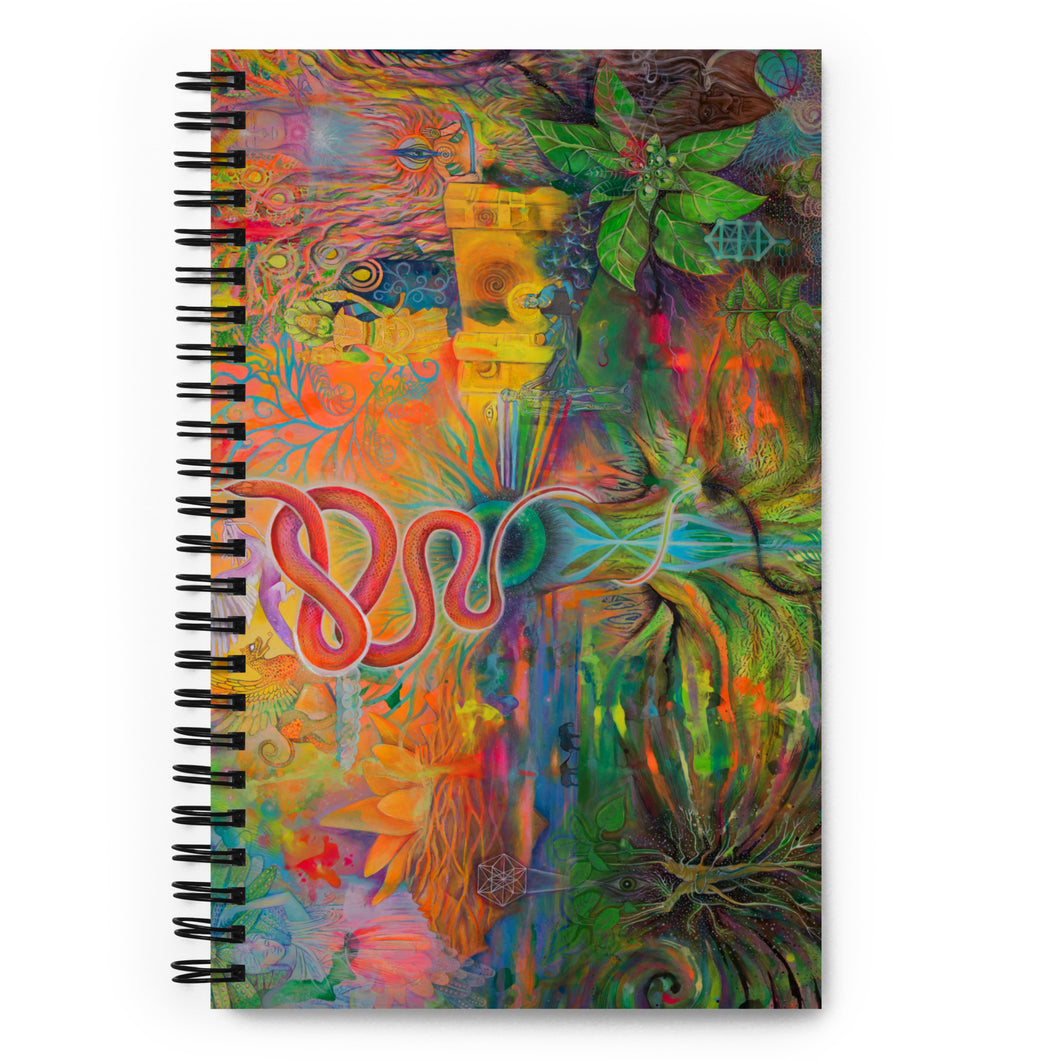 'Pure Medicine' Spiral notebook
